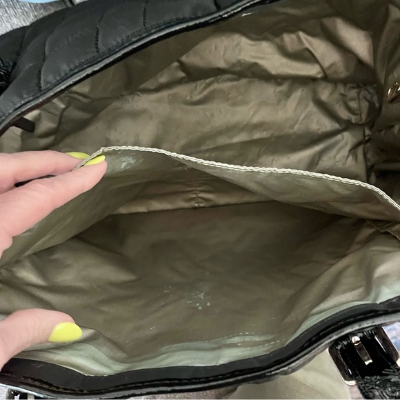 Kate Spade Large Black Quilted Tote/Diaper Bag - Picture 9 of 9